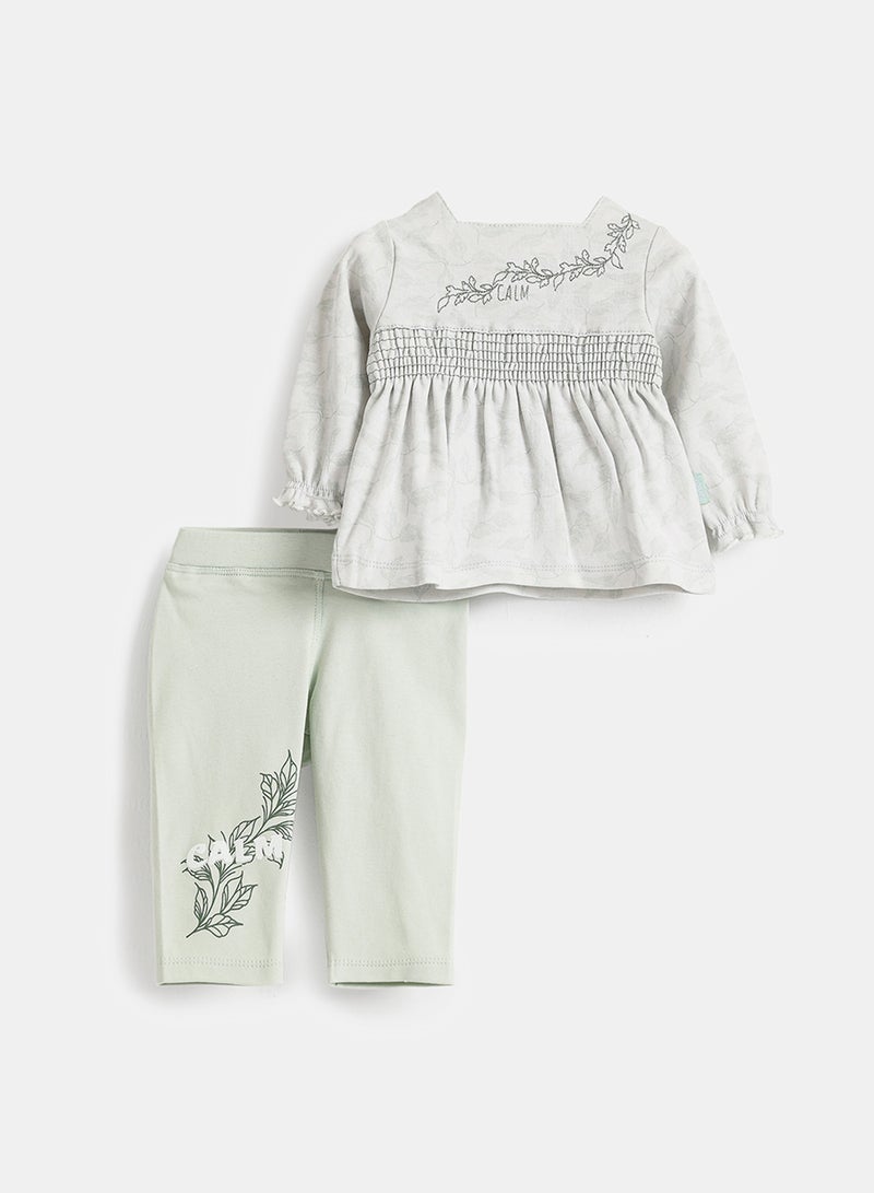 Junior Baby Girls Pyjama Set - Image 1